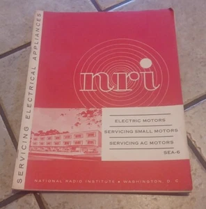 1970’s NRI National Radio Institute Electrical Training Sea 6 small motors AC - Picture 1 of 1