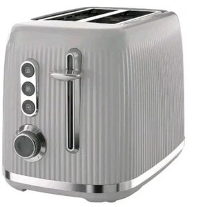 Breville Bold 2-Slice Toaster with High-Lift & Wide Slots - Grey & Silver Chrome - Picture 1 of 2