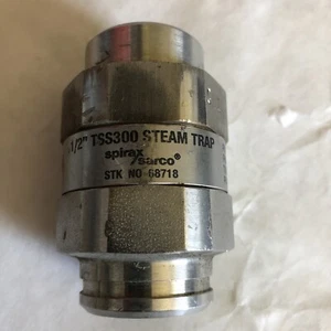 SPIRAX SARCO 1/2" TSS300 1/2” NPT Steam Trap STK VALVE,TSS-300,68718,62002,BP - Picture 1 of 8