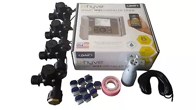 Orbit B-hyve WiFi Controller 6 Station with 4 x Solenoid Combo -Free Rain Sensor - Image 1 of 4