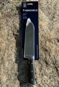 JA Henckels Zwilling Hollow Edge 7 inch Santoku Asian Chef's Knife Forged Accent - Picture 1 of 2