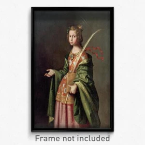 Francisco de Zurbarán - Saint Elizabeth of Thuringia Print 11x17 Art Poster - Picture 1 of 1