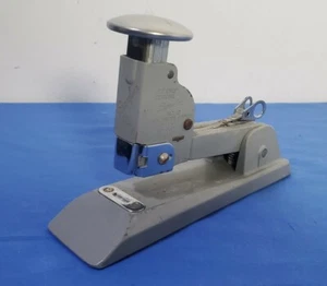 Swingline No. 13 Grey Heavy Duty Steel Vintage Stapler -1/4 to 1/2" staples - Picture 1 of 7