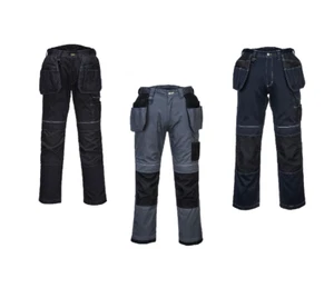 Portwest T602 PW3 Funda Ajustable Multi Bolsillos Rendimiento Pantalones de Trabajo - Imagen 1 de 11