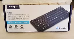 Targus Multi Platform Slim/Compact Bluetooth Wireless Keyboard KB55 NEW - Picture 1 of 2