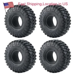 Neumático sobre orugas de rueda de goma de 120 mm 4 piezas de 1,9"" para autos de radiocontrol SCX10 Trx4 etc. - Imagen 1 de 10