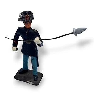 Figura militar de plomo soldado de juguete #3 sin marca - Imagen 1 de 1
