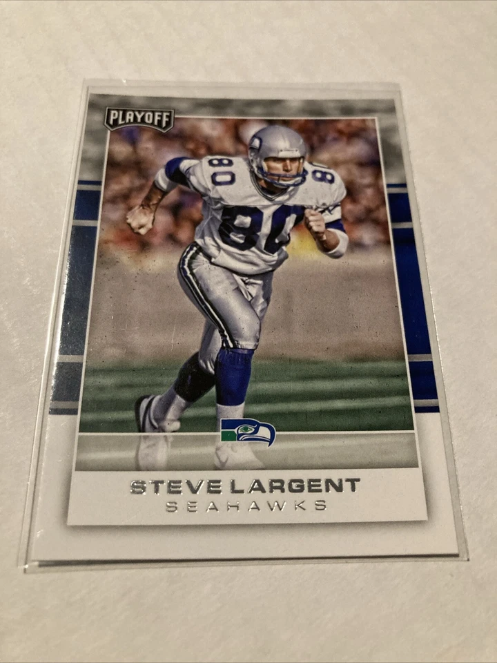 2017 Playoff Football #177 Steve Largent Seahawks - Image 1 of 1