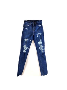 Jegging American Eagle Next Level elástico de tiro alto talla 6 regular Envejecido - Imagen 1 de 8