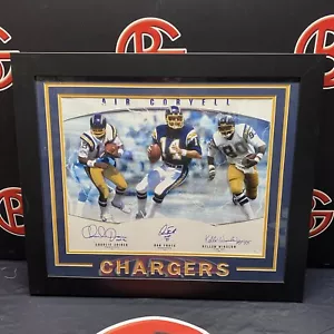 San Diego Chargers Triplets Signed 16x20 Photo Winslow Fouts Joiner JSA Framed - Picture 1 of 6