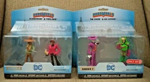 HEROWORLD The Joker, Lex Luthor Scarecrow & Two-Face Action Figures By Funko - Picture 1 of 2