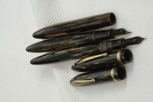 SHEAFFER GESTREIFT BALANCE BRAUN STIFT TEILE - Bild 1 von 10