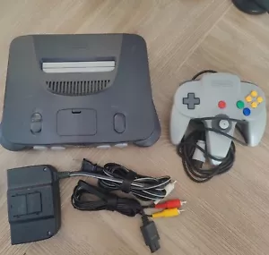 Nintendo 64 Home Console - Black (Certified Working - Tested) - Picture 1 of 1