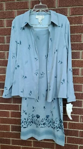 Women’s Norton Mcnaughton Size 12 Skirt 14 Blouse - Picture 1 of 7