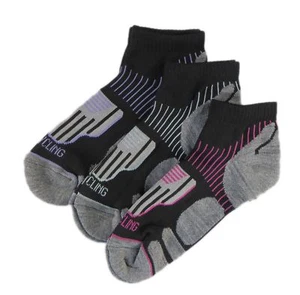 6 Pairs Of Women's Active Cycling Socks, Performance Sport Trainer Socks - Picture 1 of 2