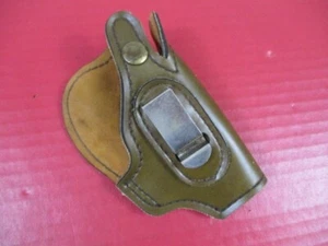 Vintage Vinyl IWB Belt Holster for Colt Jr or M1908 .25acp Pistol - NICE - Picture 1 of 5