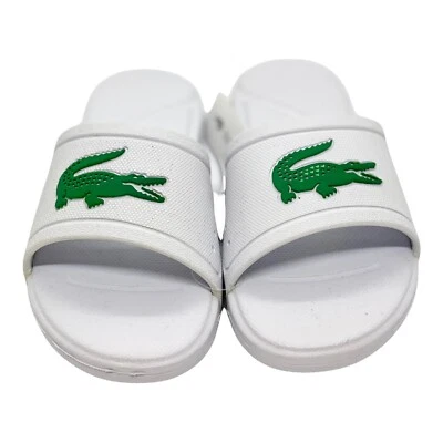Toboganes sintéticos Lacoste Kids L.30 - blanco/verde - varias tallas - 7-37CUC0011 Foto 1 de 4