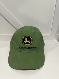John Deere Kids Toddler Baseball Hat Cap Boys Tractor Farm Farmer Green OSFA - Picture 1 of 3