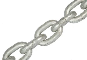 Cadena galvanizada de 8 mm de alta resistencia cadena de eslabón corto MBL 3000 kg - Imagen 1 de 1