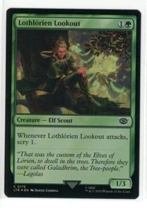 Lámina Lookout Magic The Gathering El Señor de los Anillos Lothlorien #0175 - Imagen 1 de 2