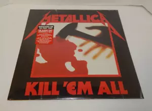 Metallica Kill 'Em All Remastered Vinyl LP Record 1983 New Sealed - Imagen 1 de 2