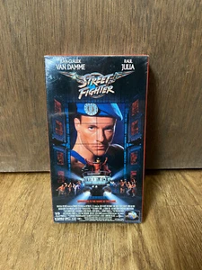 Street Fighter (VHS, 1995) Jean-Claude Van Damme-Raul Julia-Watermarks-SEALED - Picture 1 of 6