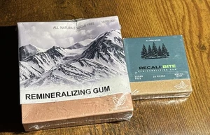 2 packs Underbrush Remineralizing Gum, Chewing Gum Organic mastic mint - Picture 1 of 8
