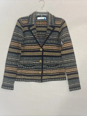 Sparrow Anthropologie Cardigan Sweater Womens S Lambs Wool Blazer Collared - Image 1 of 4