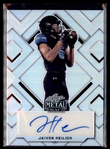2022 Leaf Metal Draft /40 Jaivon Heiligh BA-JH1 Autograph - Bild 1 von 2