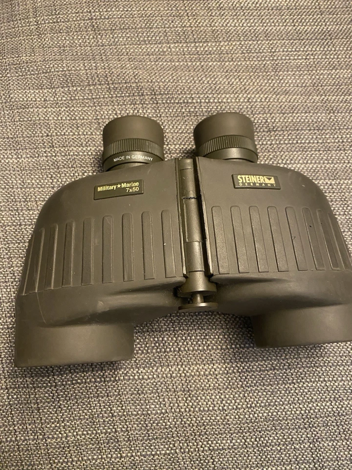 Steiner 7x50 Military Marine German Binoculars Free Shipping - Image 1 of 4