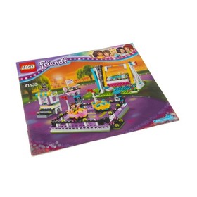 1x LEGO instructions booklet friends bumper cars in the theme park 41133