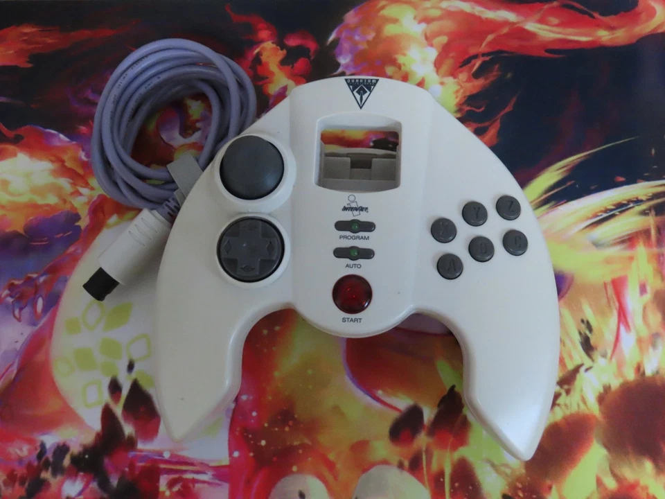 Controlador Sega Dreamcast InterAct Quantum Fighter probado funcionando gamepad Foto 1 de 3