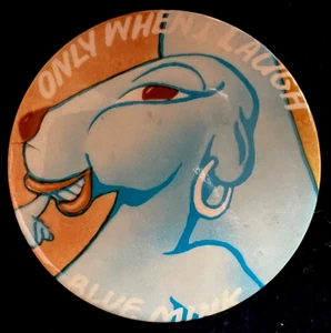 ‘’ONLY WHEN I LAUGH’’ BLUE MINK 1973 ALBUM RARE BUTTON PIN BADGE CAME WITH ALBUM - Picture 1 of 3