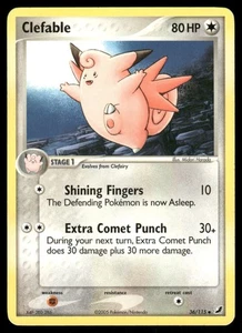 Pokemon Tcg Clefable #36 Pokemon Unseen Forces LP - Picture 1 of 2