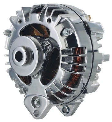Powermaster 175191 Alternador Squareback 95 Amp Tipo V Polea Solo Cromo Foto 1 de 3