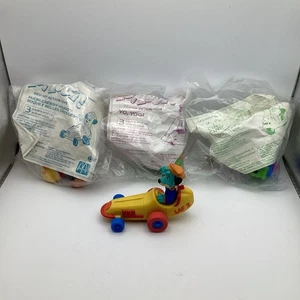 Yo Yogi! McDonald’s Yogi Bear Happy Meal Toy Set 1992 3 Sealed 1 Loose - Bild 1 von 9