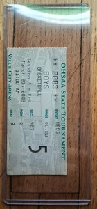 2003 LeBron James High School Game Ticket Stub Los Angeles Lakers Cavs Heat - Picture 1 of 4