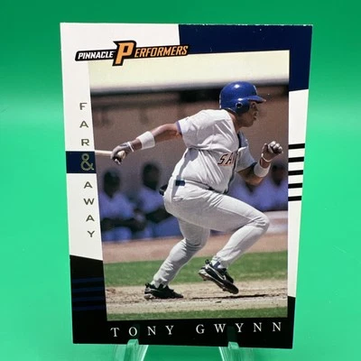 1998 Pinnacle Performers #145 Tony Gwynn San Diego Padres HOF - Image 1 of 2