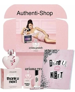 Ariana Grande Thank U Next Juego de Regalo de Perfume de 4 Piezas Perfume de 3.4 OZ - RARO - Imagen 1 de 5