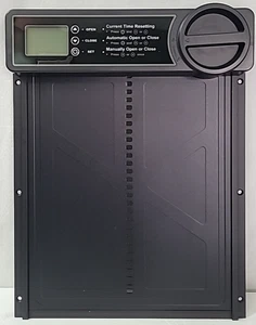 Robuste wetterfeste automatische Hühnertür für jede Rasse - LCD-Display - Bild 1 von 5