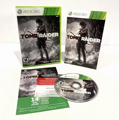 TOMB RAIDER MICROSOFT XBOX 360 COMPLETE SET FRENCH VERSION 2013 SQUARE ENIX - Image 1 of 4