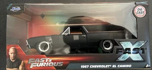 2023 Jada Toys Hollywood Rides: Fast & Furious Fast X 1967 Chevy El Camino 1:24 - Picture 1 of 8