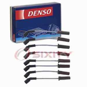 Denso Spark Plug Wire Set for 2015-2016 Cadillac Escalade Ignition Plugs jh