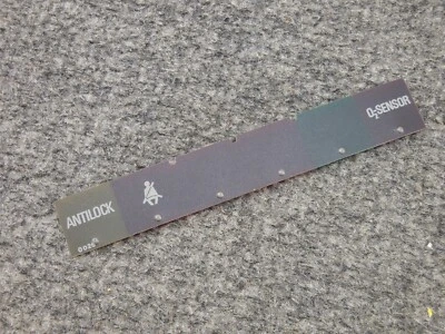 NOS OEM Genuine Mercedes Benz 126 540 45 43 Warning Light Ledge Insert Cluster - Image 1 of 2