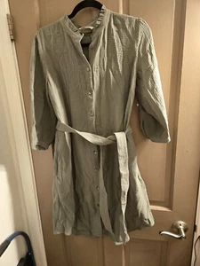 New Soft Surroundings size small Big Sur sage green dressNew Soft... - Picture 1 of 5