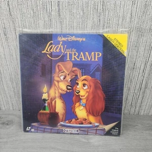 LADY AND THE TRAMP Walt Disney Animated Classic LASERDISC Stereo Edition - Picture 1 of 2