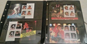 ST VINCENT LOT OF 4 SOUVENIR SHEETS TOTALING 16 STAMPS OF MICHAEL JACKSON MNH - Picture 1 of 1