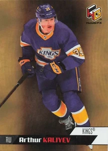 2020-21 Arthur Kaliyev UD Extended Series HoloGr-FX Gold Rookie Card #HG-12 - Picture 1 of 2