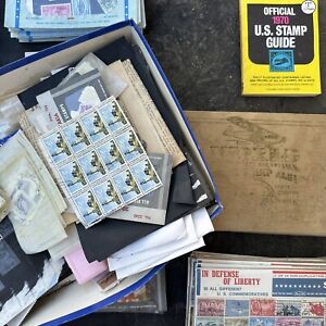 US, VINTAGE, MID-CENTURY, MINT, UNUSED, LOT OF DIFFERENT STAMPS, COLLECTION