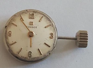 Tissot Caliber 709-1 Movement Hour Wheel Height 1.45mm + Dial + Hands - Picture 1 of 11